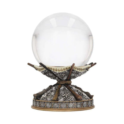 HARRY POTTER WAND CRYSTAL BALL & HOLDER