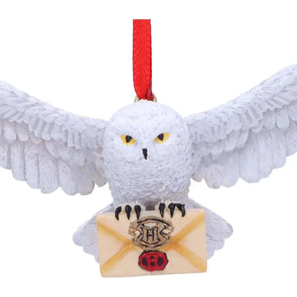 HARRY POTTER HEDWIG HANGING ORNAMENT