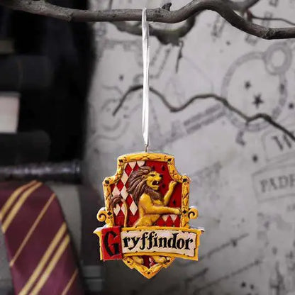 HARRY POTTER GRYFFINDOR CREST HANGING ORNAMENT