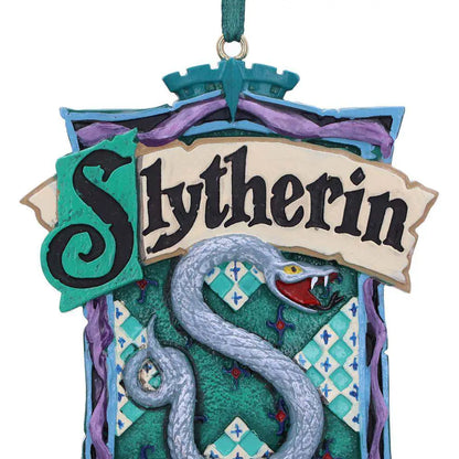 HARRY POTTER SLYTHERIN CREST HANGING ORNAMENT