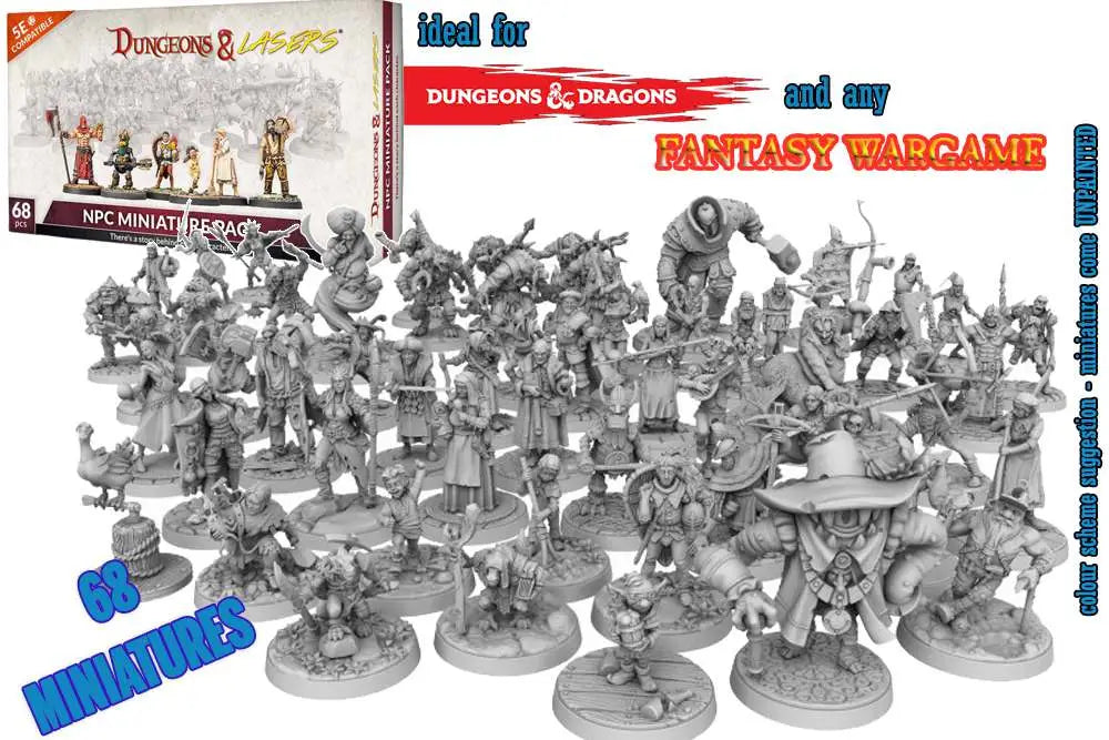 D&L NPC MINIATURE PACK