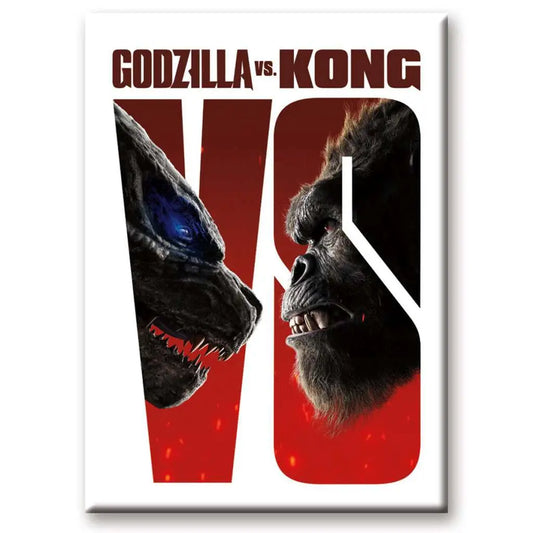 GODZILLA VS KONG VS FLAT MAGNET