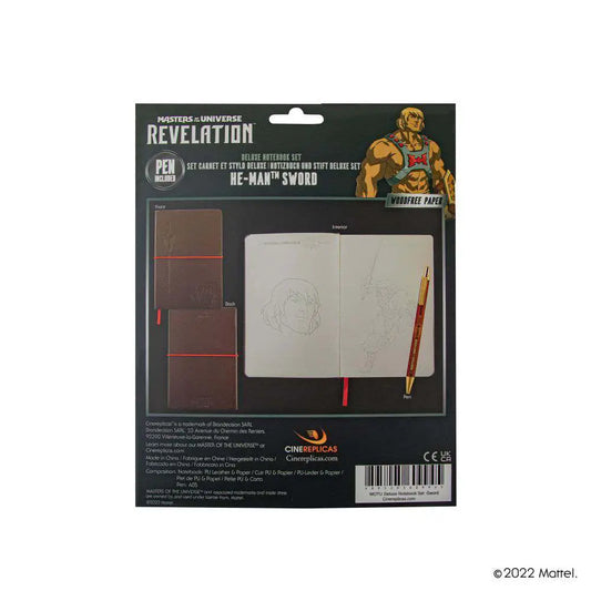 MOTU SWORD NOTEBOOK DELUXE SET
