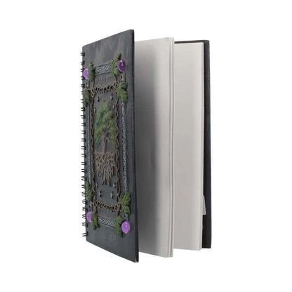 NOTEBOOK RESIN SPIRAL COVER TREE OF LIFE
