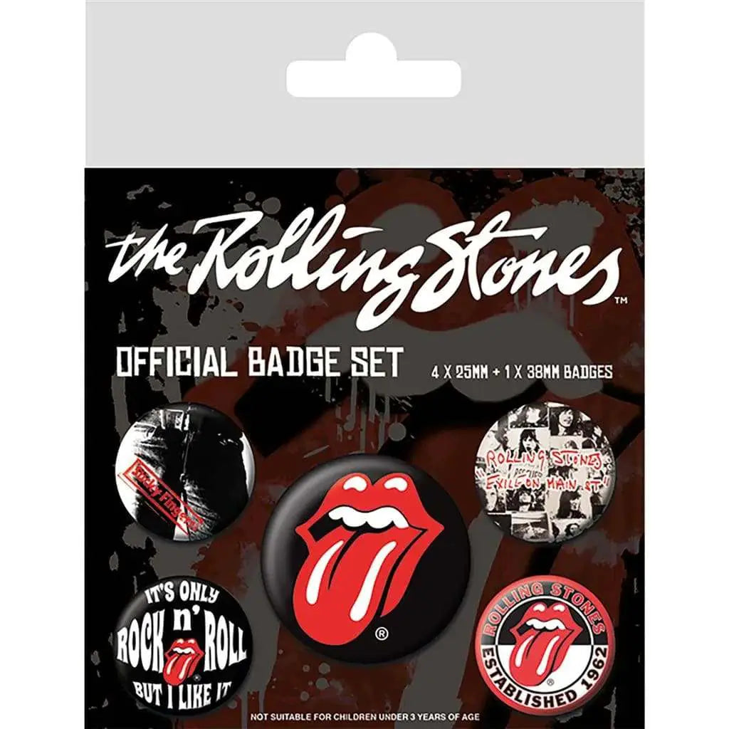 THE ROLLING STONES CLASSIC BADGE PACK