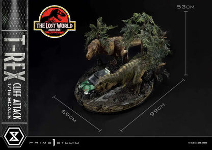JP LOST WORLD T-REX CLIFF ATTACK BONUS