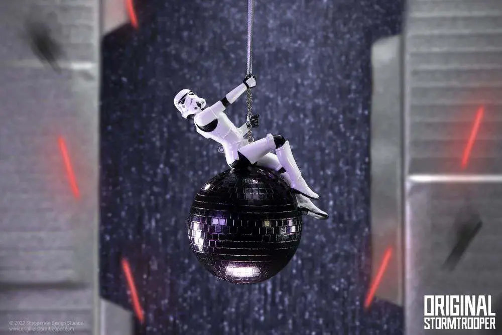 STORMTROOPER WRECKING BALL HANGING ORNAMENT