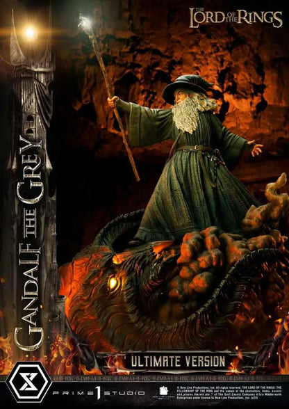 LOTR GANDALF THE GREY ULTIM VER STATUE