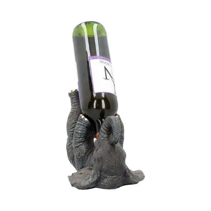GUZZLERS GREY ELEPHAN WINE BOTTLE HOLDER