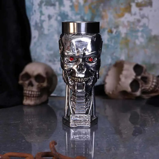 TERMINATOR 2 HEAD GOBLET