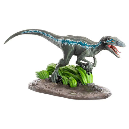JURASSIC PARK VELOCIRAPTOR BLUE DIORAMA