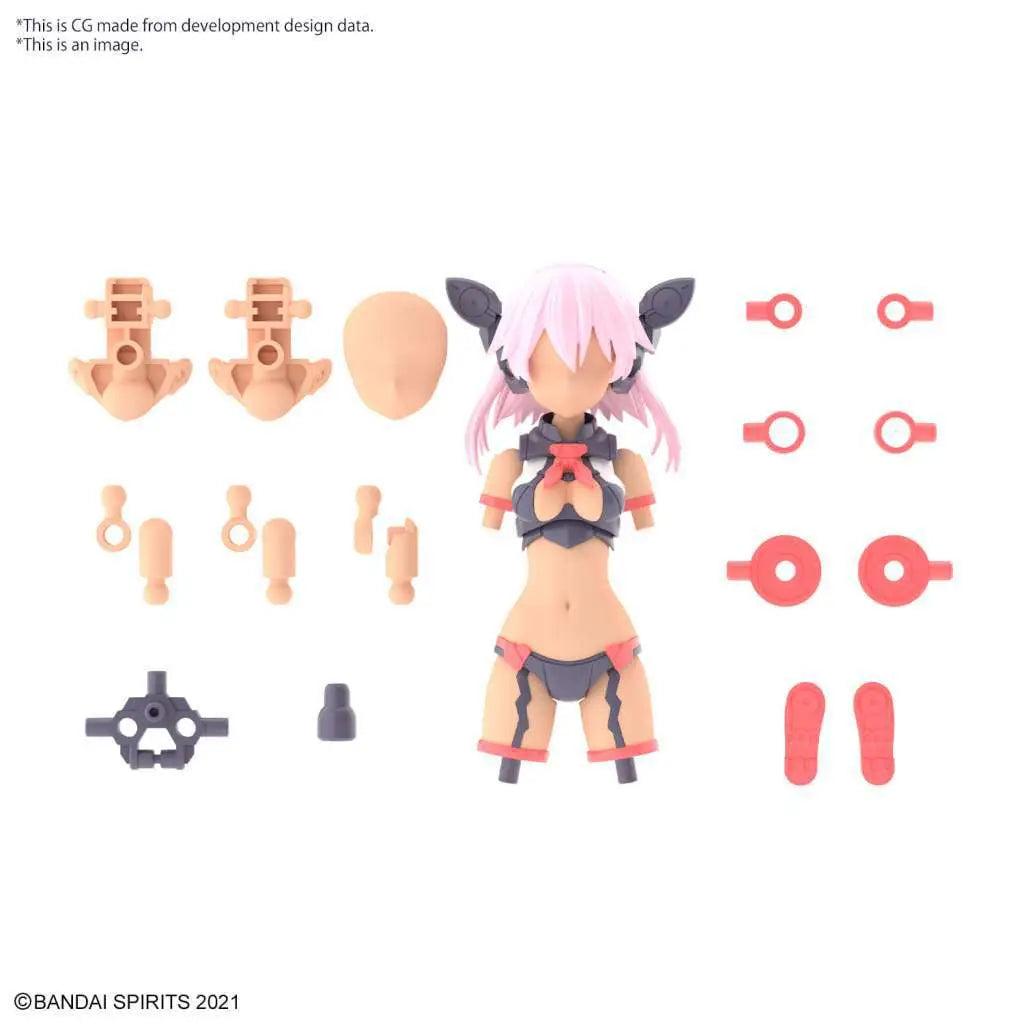 30MS OP PT SET 8 SCOUT COSTUME CLR C