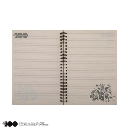 LOONEY TUNES HOGWARTS HOUSES NOTEBOOK