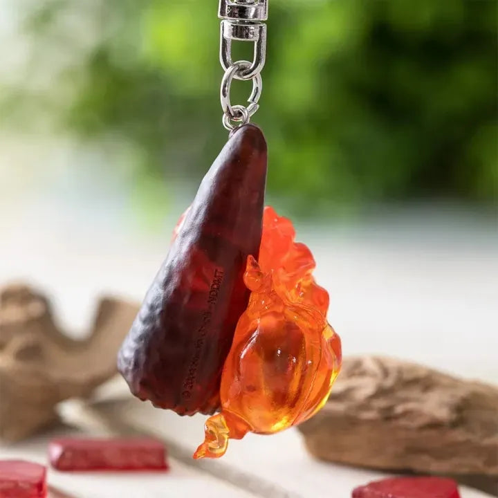 HOWL'S MOVING CASTLE CALCIFER 3D KEYCHAIN