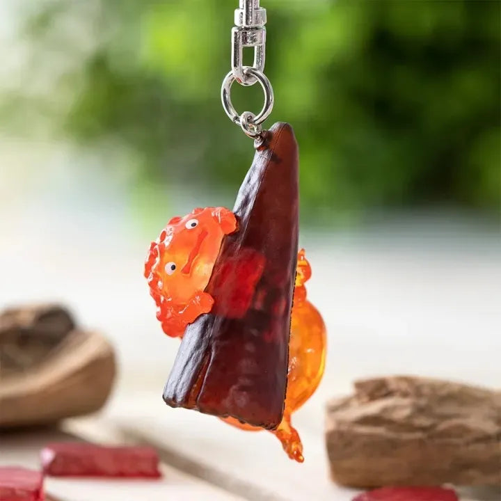 HOWL'S MOVING CASTLE CALCIFER 3D KEYCHAIN