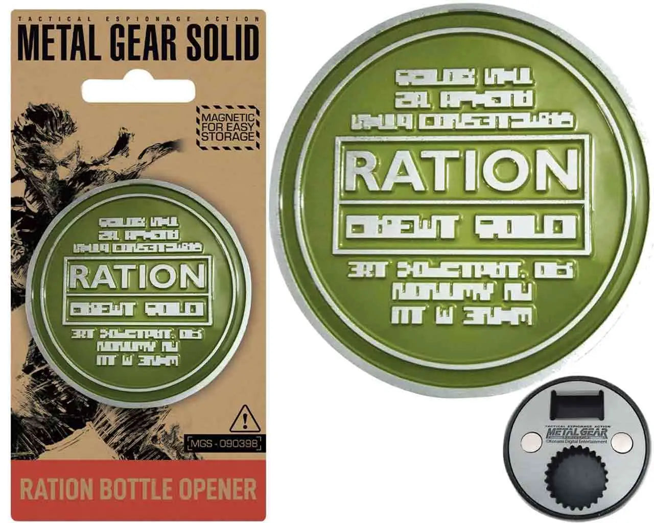 Metal Gear Solid Ration Bottle Opener