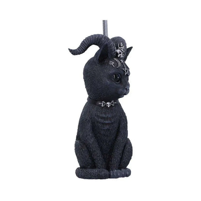 PAWZUPH BLACK HORNED CAT HANGING ORNAMENT