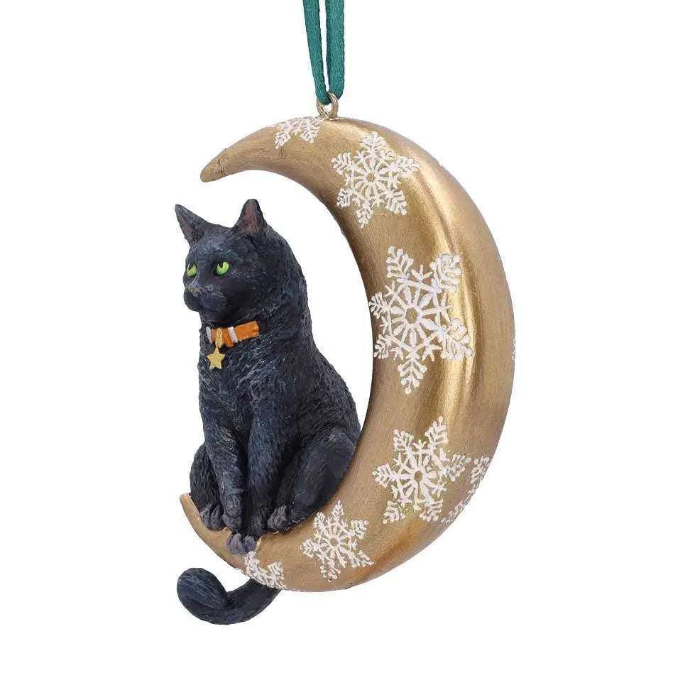 CAT MOON HANGING ORNAMENT