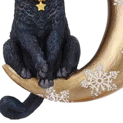CAT MOON HANGING ORNAMENT