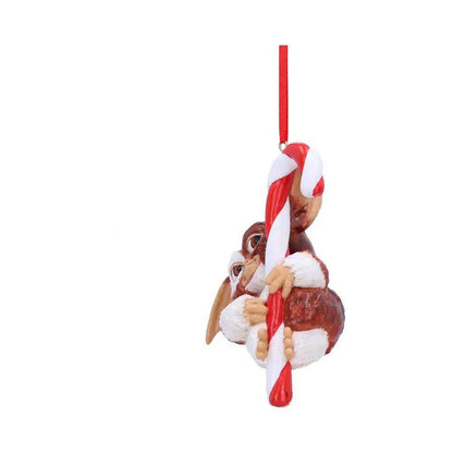 GREMLINS GIZMO CANDY CANE HANGING ORNAMENT