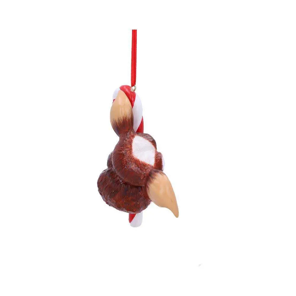 GREMLINS GIZMO CANDY CANE HANGING ORNAMENT