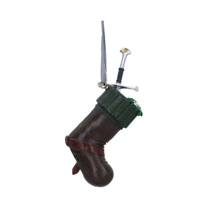 LORD OF THE RINGS ARAGORN STOCKING HANGING ORNAMENT