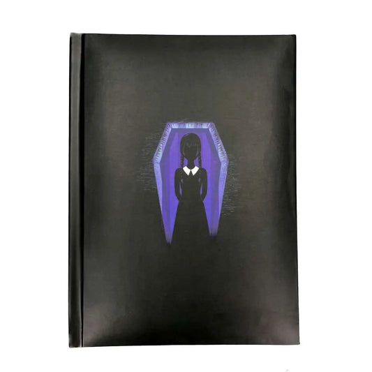 WEDNESDAY DARK SIDE NOTEBOOK WITH LIGHT