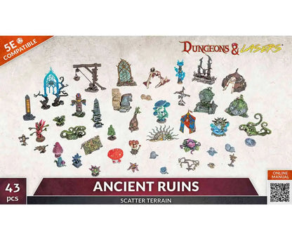 Dungeons & Lasers - ANCIENT RUINS SCATTER TERRAIN