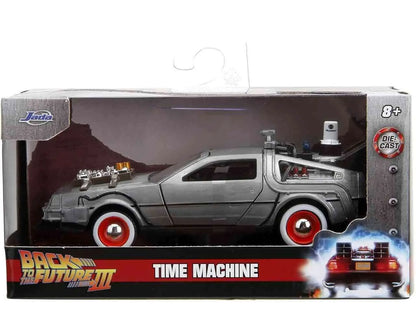 BACK TO THE FUTURE 3 1982 DELOREAN 1/32 DIE-CAST MODEL