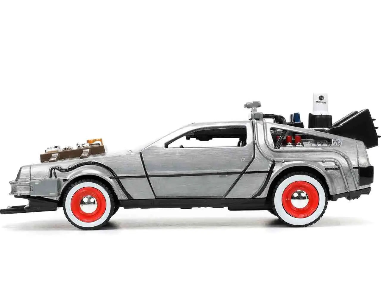 BACK TO THE FUTURE 3 1982 DELOREAN 1/32 DIE-CAST MODEL