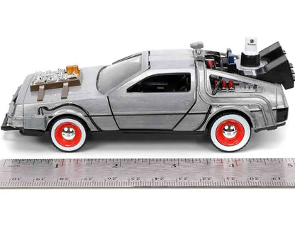 BACK TO THE FUTURE 3 1982 DELOREAN 1/32 DIE-CAST MODEL