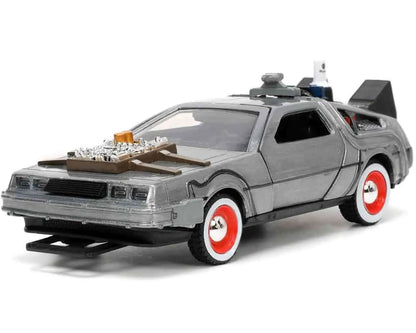 BACK TO THE FUTURE 3 1982 DELOREAN 1/32 DIE-CAST MODEL