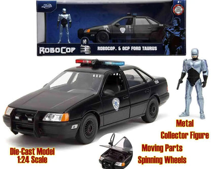 ROBOCOP 1986 FORD TAURUS & ROBOCOP 1/24 DIE-CAST MODEL