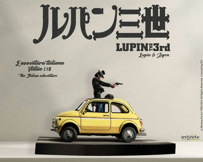 LUPIN 3RD THE ITALIAN ADVENTURE LUPIN JIGEN 1/18 STATUE