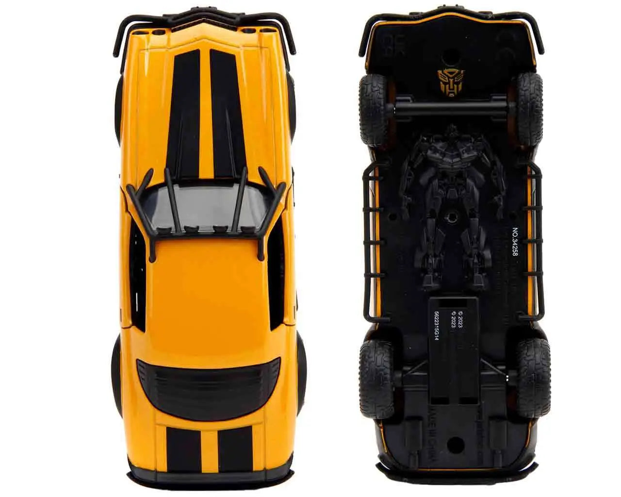 TRANSFORMERS RISE OF THE BEASTS 1977 BUMBLEBEE CHEVROLET CAMARO 1/32 DIE-CAST MODEL