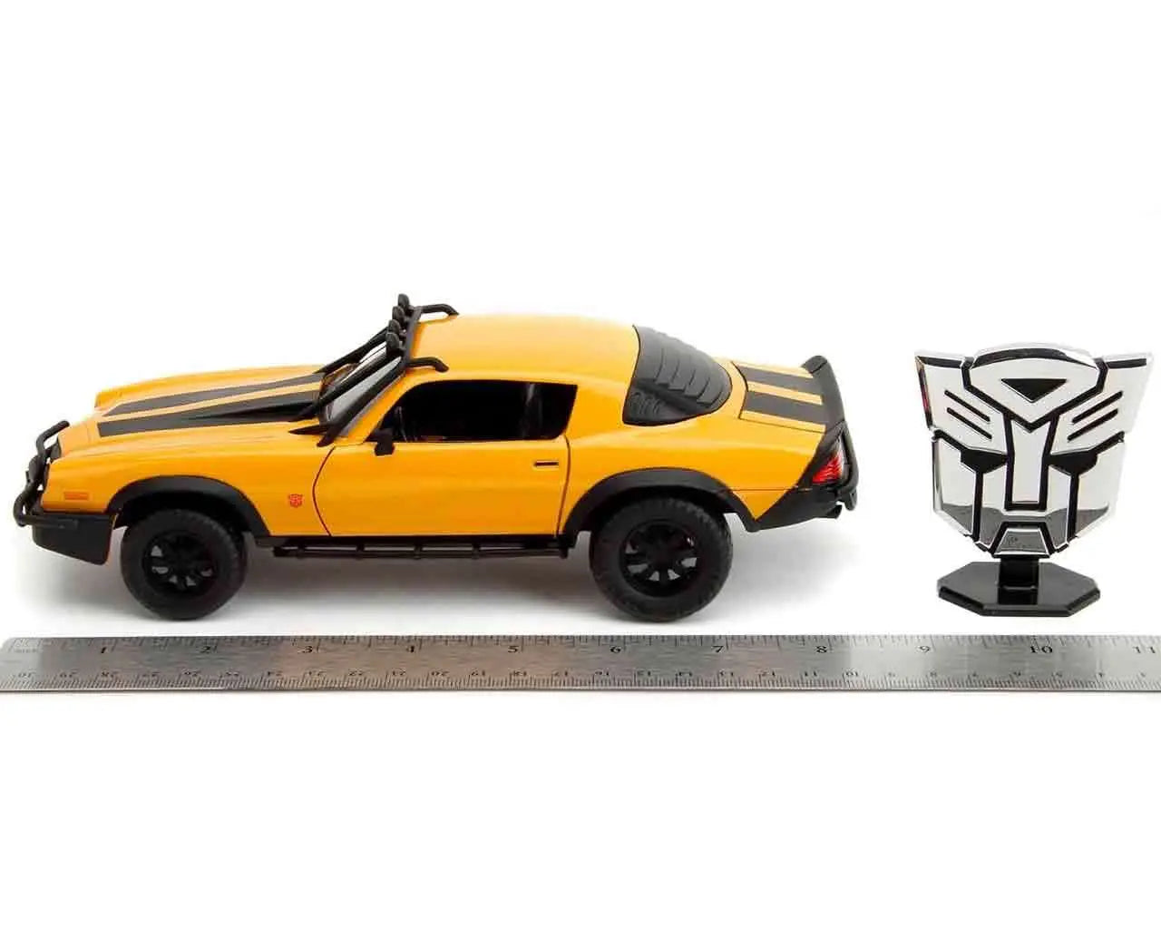 TRANSFORMERS RISE OF THE BEASTS 1977 CHEVROLET CAMARO BUMBLEBEE 1/24 DIE-CAST MODEL