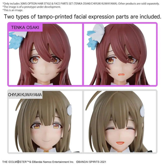 30MS OPTION HAIR STYLE & FACE PARTS SET TENKA OSAKI/CHIYUKI KUWAYAMA