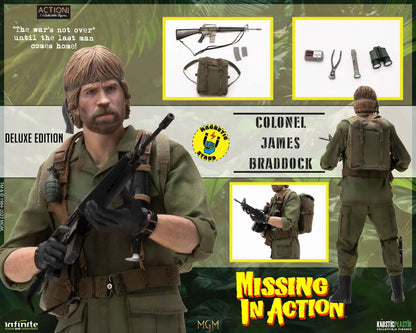 MISSING IN ACTION COLONEL JAMES BRADDOCK 1/6 ACTION FIGURE DELUXE EDITION