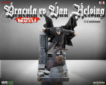 HORROR OF DRACULA - DRACULA VS VAN HELSING 1/6 DIORAMA