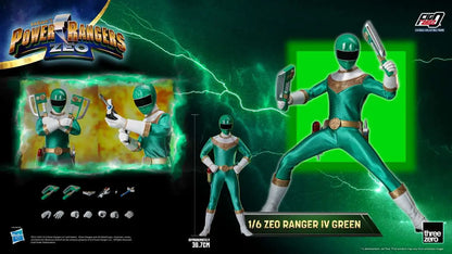 POWER RANGERS ZEO RANGER IV GREEN 1/6 FIGURE