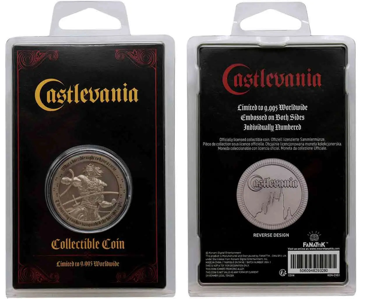 Castlevania - Limited Edition Collectible Coin