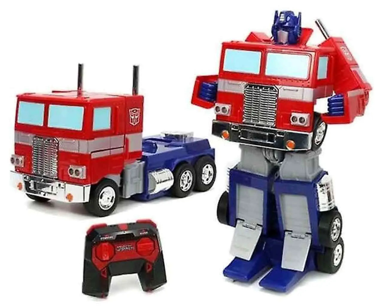 TRANSFORMERS GENERATION 1 OPTIMUS PRIME TRANSFORMING TO ROBOT 1/16 REMOTE CONTROL MODE