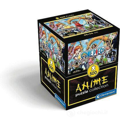 ONE PIECE THE CREW ANIME COLLECTION CUBE BOX PUZZLE 500 PCS