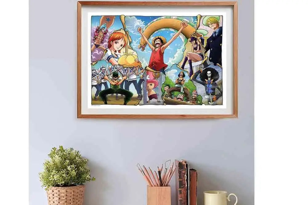 ONE PIECE THE CREW ANIME COLLECTION CUBE BOX PUZZLE 500 PCS