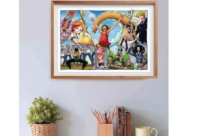 ONE PIECE THE CREW ANIME COLLECTION CUBE BOX PUZZLE 500 PCS