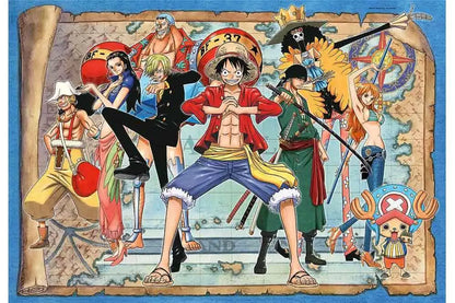 ONE PIECE MAP ANIME COLLECTION CUBE BOX PUZZLE 500 PCS