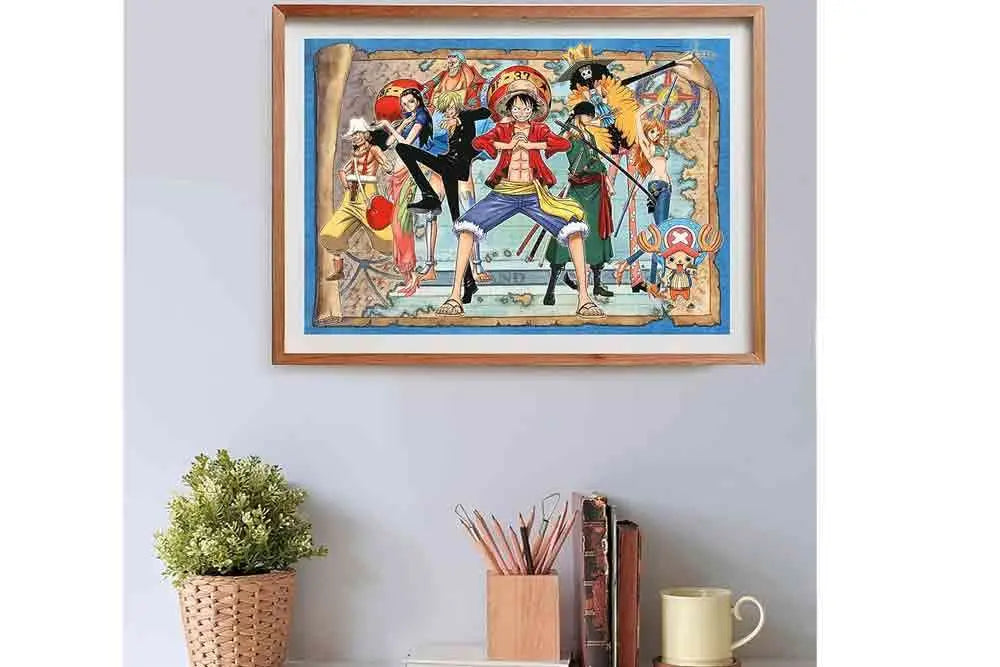 ONE PIECE MAP ANIME COLLECTION CUBE BOX PUZZLE 500 PCS