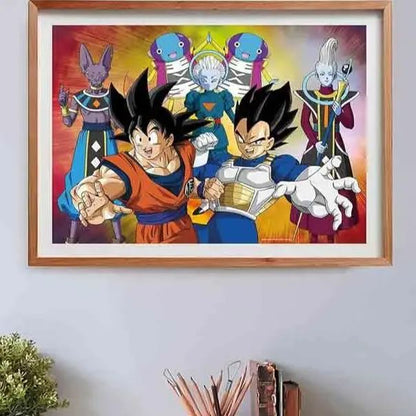 DRAGON BALL GOKU & VEGETA ANIME PUZZLE COLLECTION PUZZLE 500 PCS