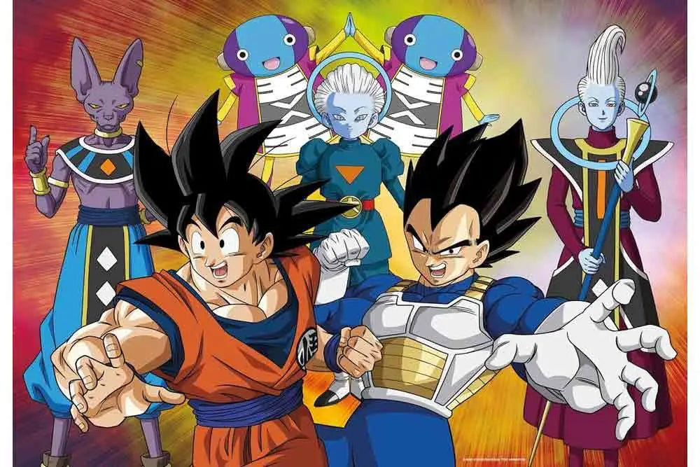 DRAGON BALL GOKU & VEGETA ANIME PUZZLE COLLECTION PUZZLE 500 PCS