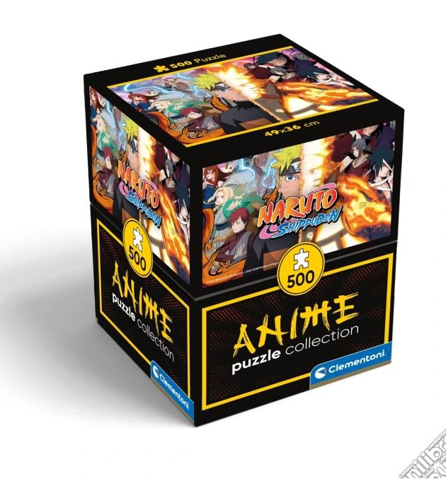 NARUTO FIRE ANIME PUZZLE COLLECTION CUBE BOX PUZZLE 500 PCS